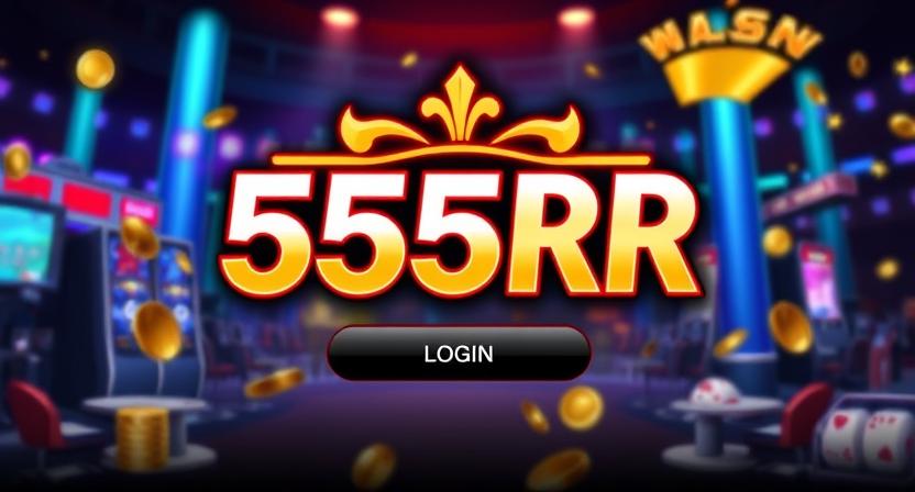 Clean and intuitive 555RR login interface